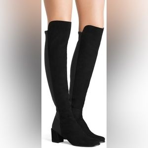 Stuart Weitzman Block Heel Knee Boots 6